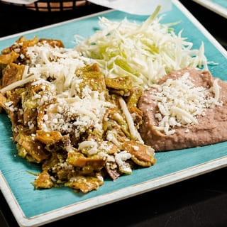 P. Chilaquiles Verdes c/HUEVO